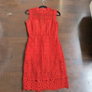 Lovers and friends - red lace dress